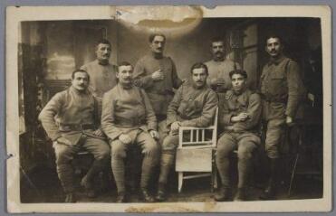 Un groupe d'amis, décembre 1918 [...]. / Anonyme (photographe).