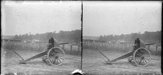 Canon : Butin, Somme, 1916. / [Anonyme]
