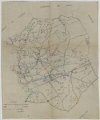 Électrification de la commune de Castelnau-le-Lez : tracé des canalisations. – [Castelnau-le-Lez], [13 juin 1938].