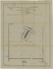 Projet de construction de lavoirs : plan d'ensemble / dressé par l'architecte soussigné [signature illisible]. – 1920.
