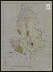1 vue - Carte géographique et minéralogique de la commune de Murviel[-lès-Béziers]. / [R. Gailhard]. 1 Fi 221 (ouvre la visionneuse)