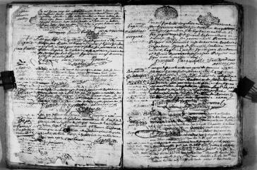 158 vues Sainte-Anne.- Baptêmes, mariages, sépultures (1728-1731, 16 mars) 5 MI 1/36