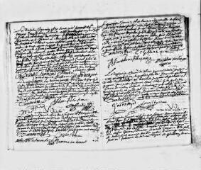 15 vues  - Saint-Nazaire.- Baptêmes, mariages, sépultures (8 janvier 1670-12 décembre 1670) 1 MI EC 32/39 (ouvre la visionneuse)