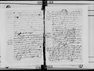 66 vues  - Baptêmes, mariages (1747-1759), sépultures (1747-1766) 1 MI EC 1/1 (ouvre la visionneuse)