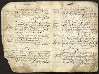 33 vues  - Saint-Saturnin: Baptêmes (15 février 1654 - 29 mars 1685), mariages (10 octobre 1656 - 8 juin 1683), sépultures (22 juillet 1667 - 4 mai 1685). 30 J 5/1 (ouvre la visionneuse)