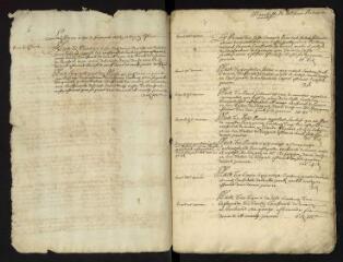 100 vues  - Usuel d\'un compoix antérieur à 1591, comprenant des mutations de propriété de 1591 à 1687. 30 J 266/1 (ouvre la visionneuse)