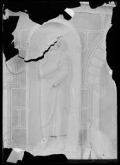 4 vues Bas-reliefs de la basilique Saint-Sernin (Toulouse) [plaques ratées ou endommagées]. 142 J 188