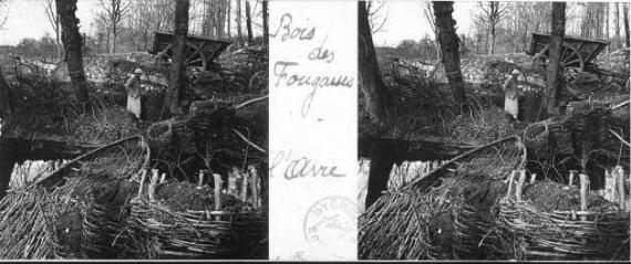 1 vue  - Bois des Fougasses, l\'Avre / [Anonyme]. 41 Fi 86 (ouvre la visionneuse)