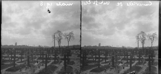 1 vue  - Cimetière de Mont-Saint-Eloi, mars 1916. / [Anonyme] (ouvre la visionneuse)